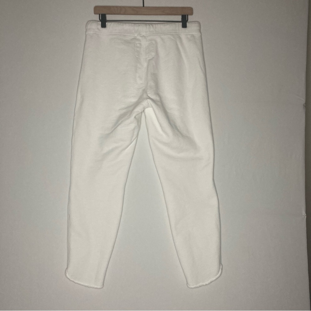 Frank & Eileen Christine Tulip Ankle Sweatpants White Sz M Medium EUC Cabincore - Picture 6 of 16